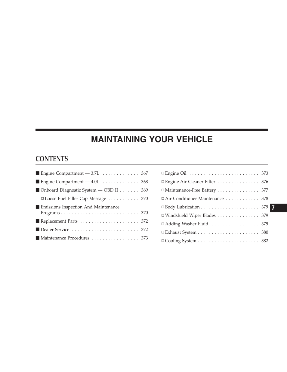 Dodge 2009 Nitro User Manual | Page 367 / 459