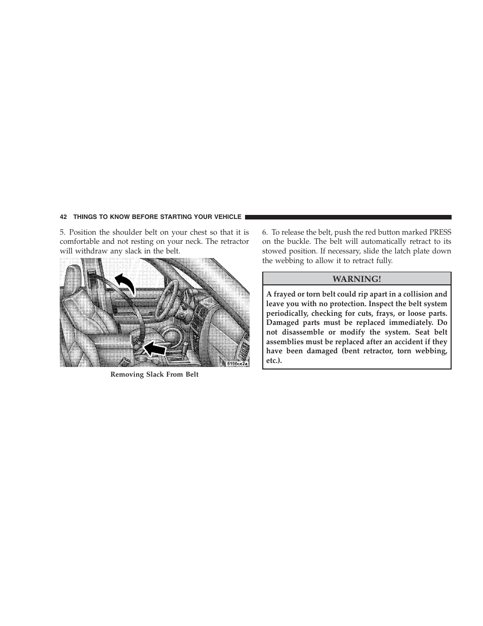 Dodge 2009 Nitro User Manual | Page 44 / 459
