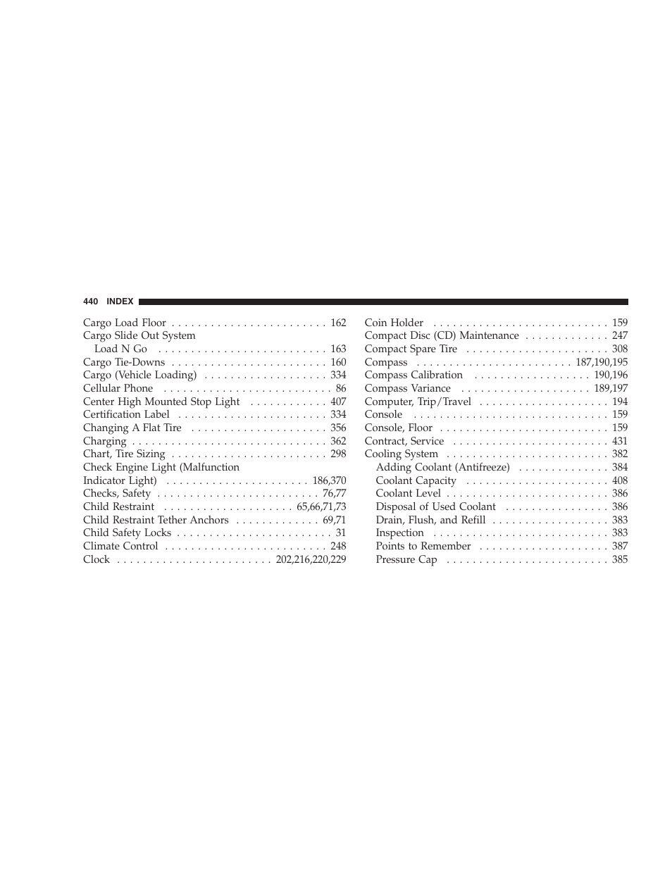 Dodge 2009 Nitro User Manual | Page 442 / 459