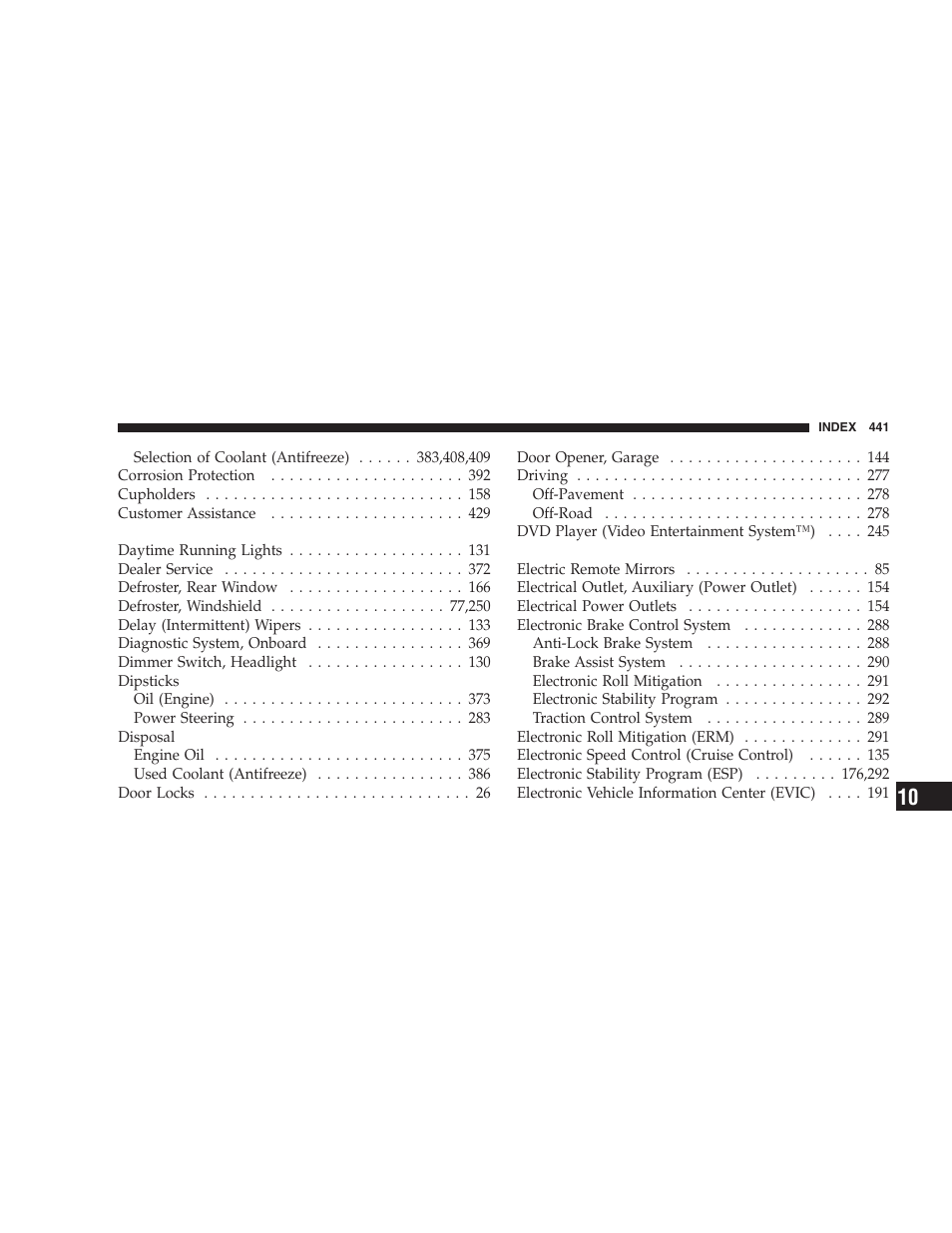 Dodge 2009 Nitro User Manual | Page 443 / 459