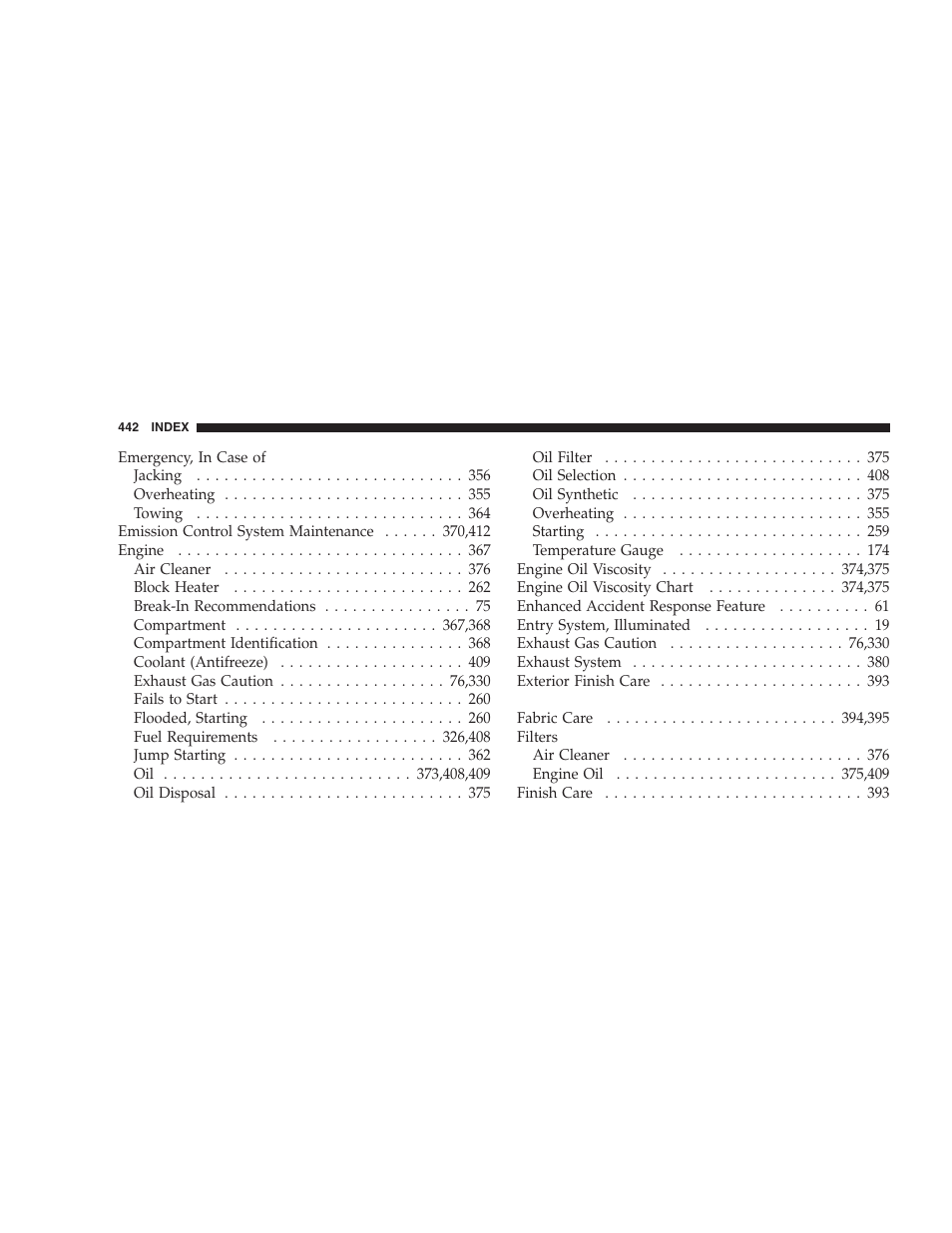 Dodge 2009 Nitro User Manual | Page 444 / 459