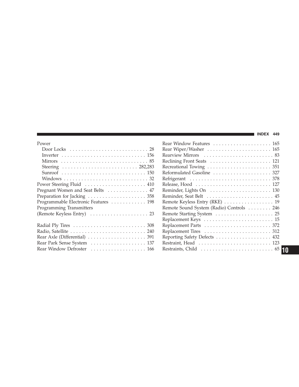 Dodge 2009 Nitro User Manual | Page 451 / 459