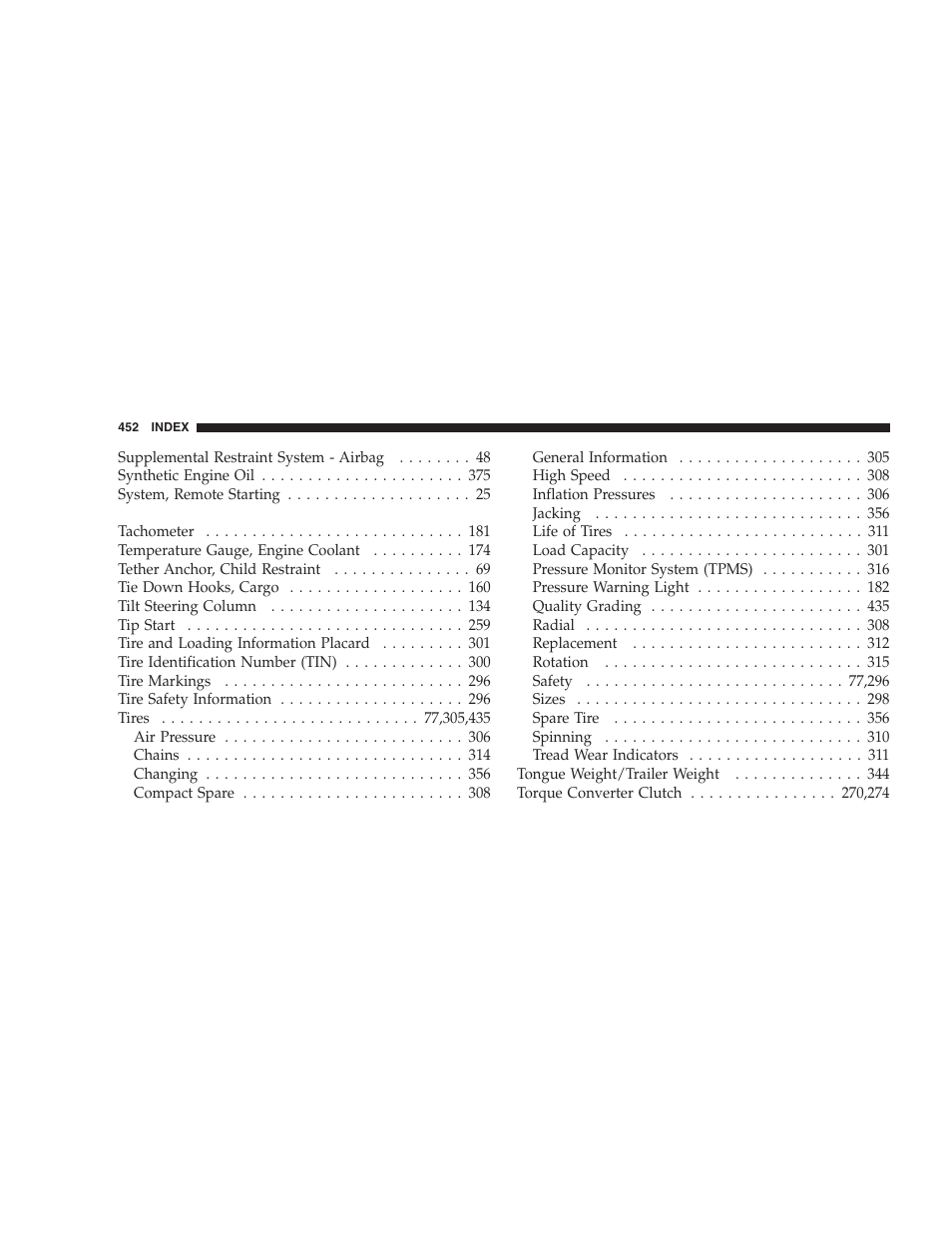 Dodge 2009 Nitro User Manual | Page 454 / 459