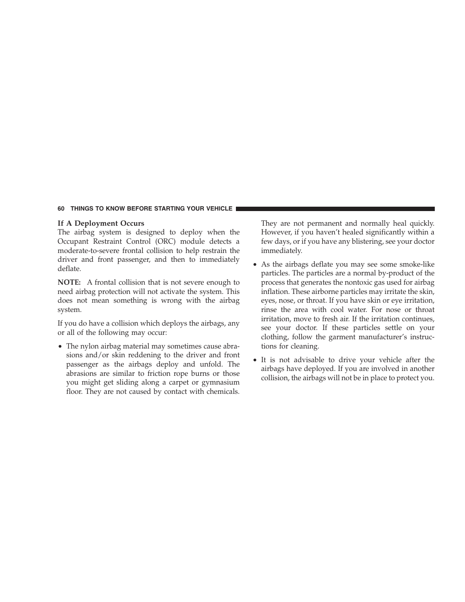 Dodge 2009 Nitro User Manual | Page 62 / 459
