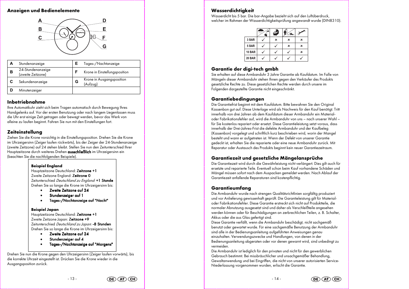 Auriol 2-LD3372-1 User Manual | Page 8 / 9