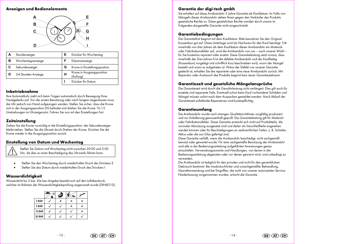 Auriol 2-LD3372-2 User Manual | Page 8 / 9