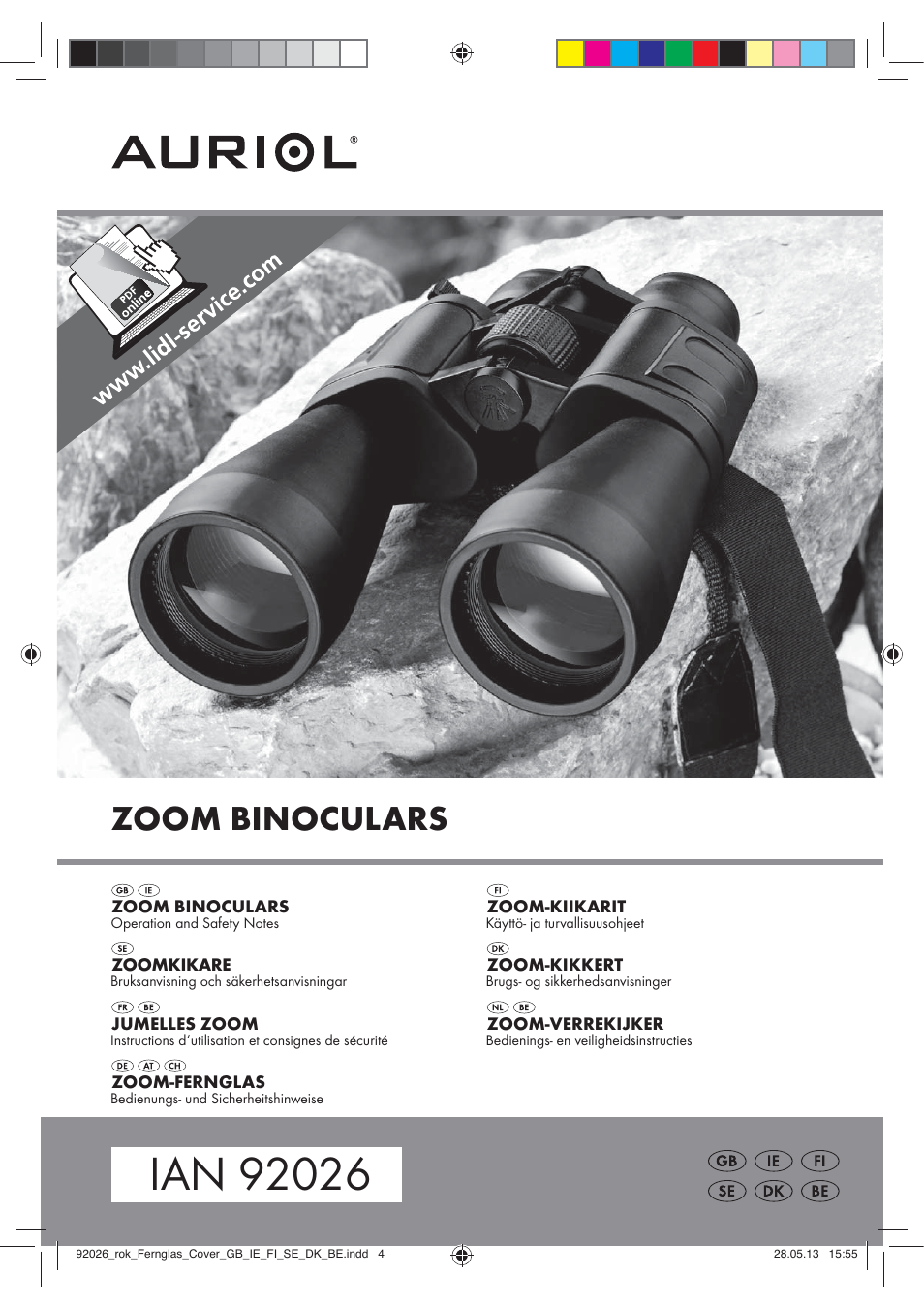 Auriol Z30373 User Manual | 20 pages