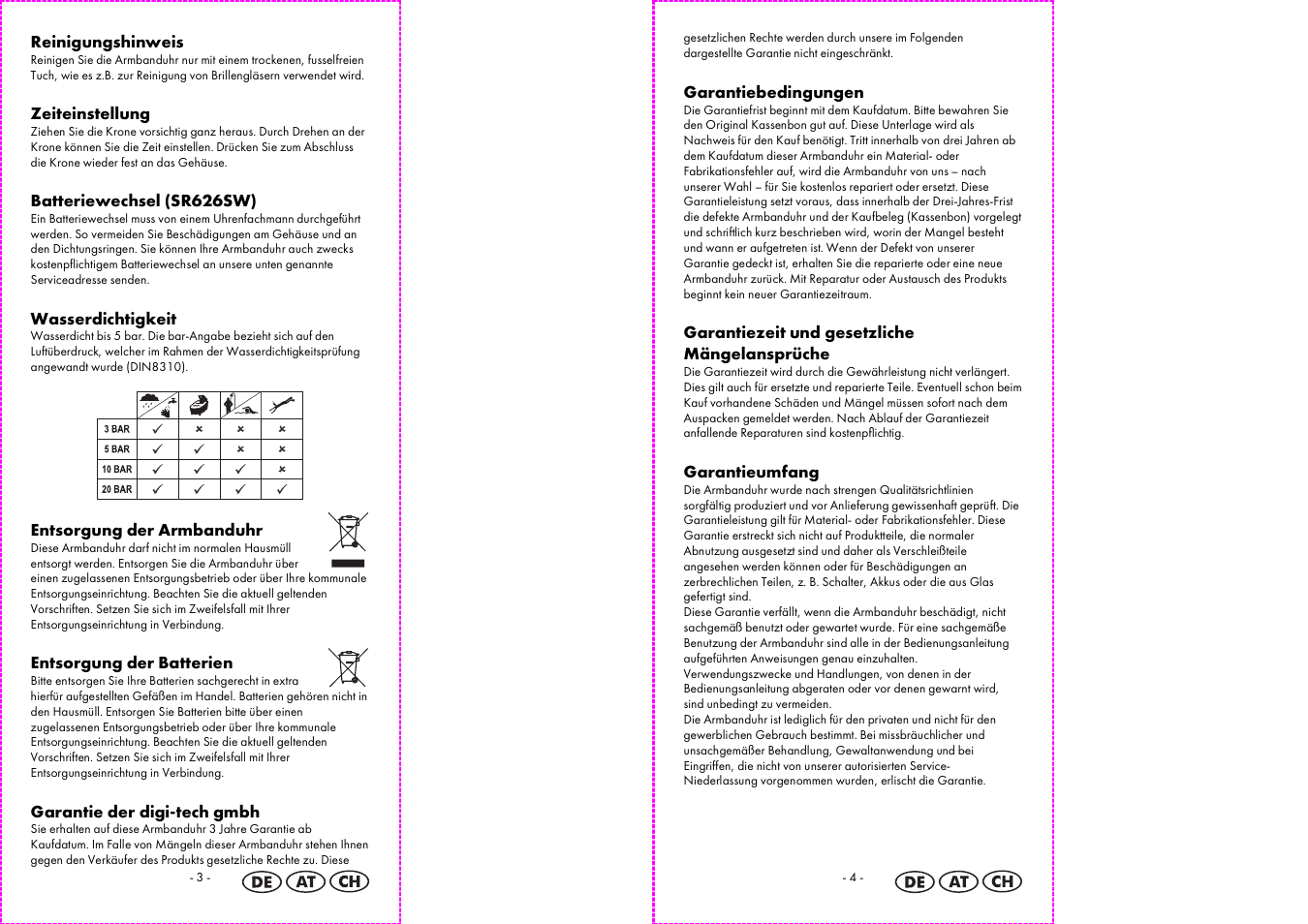 Auriol 2-LD3513 User Manual | Page 3 / 14