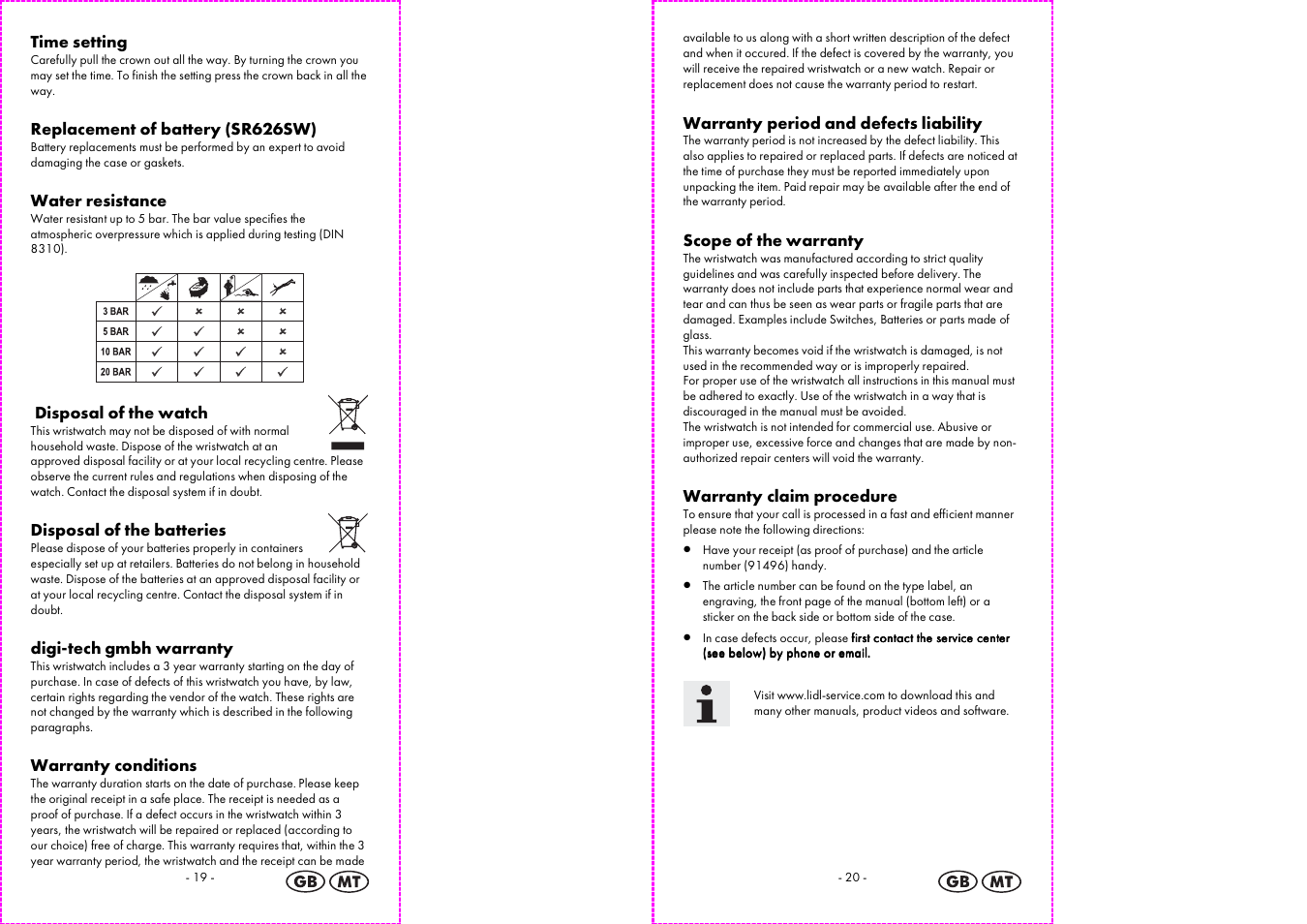 Auriol 2-LD3513 User Manual | Page 11 / 15