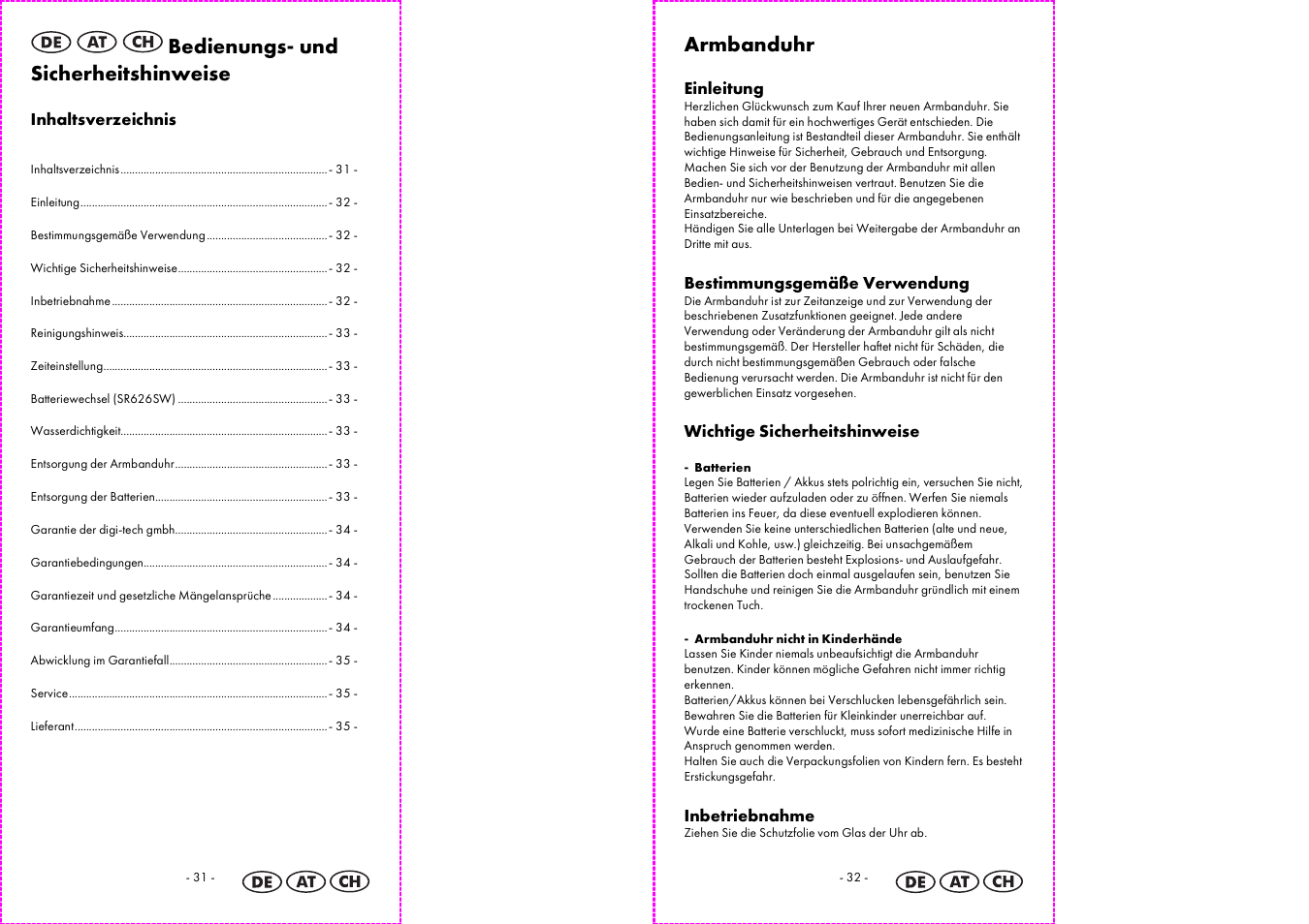 Auriol 2-LD3513 User Manual | Page 17 / 19