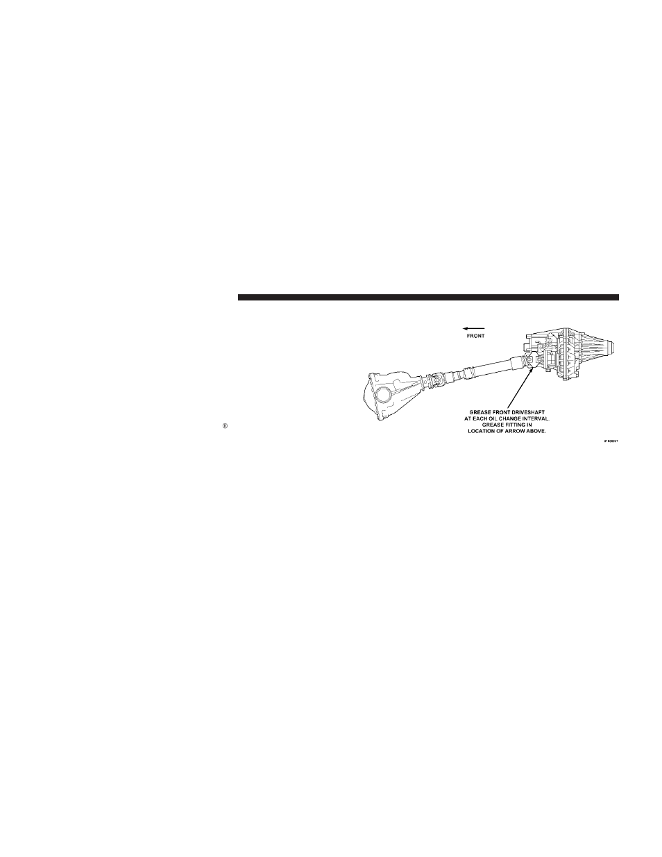 Steering linkage - inspection, Front prop shaft lubrication, Front axle universal drive joints and ball joints | Steering linkage — inspection, Front axle universal drive joints and ball, Joints | Dodge 2008 Ram 4500 User Manual | Page 434 / 527