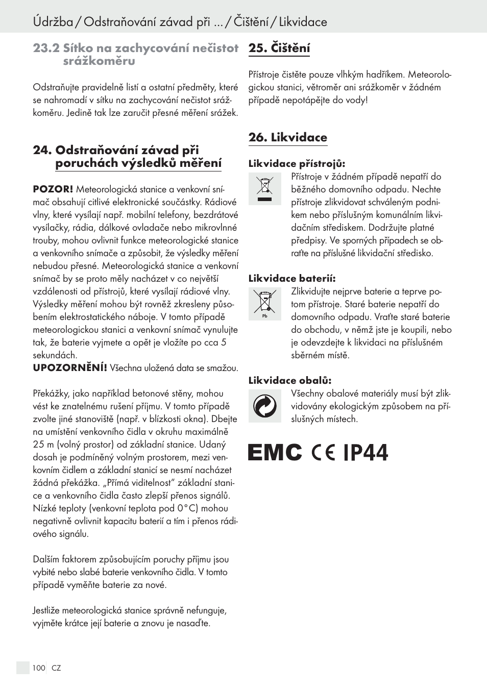 Auriol H13726 User Manual | Page 100 / 141