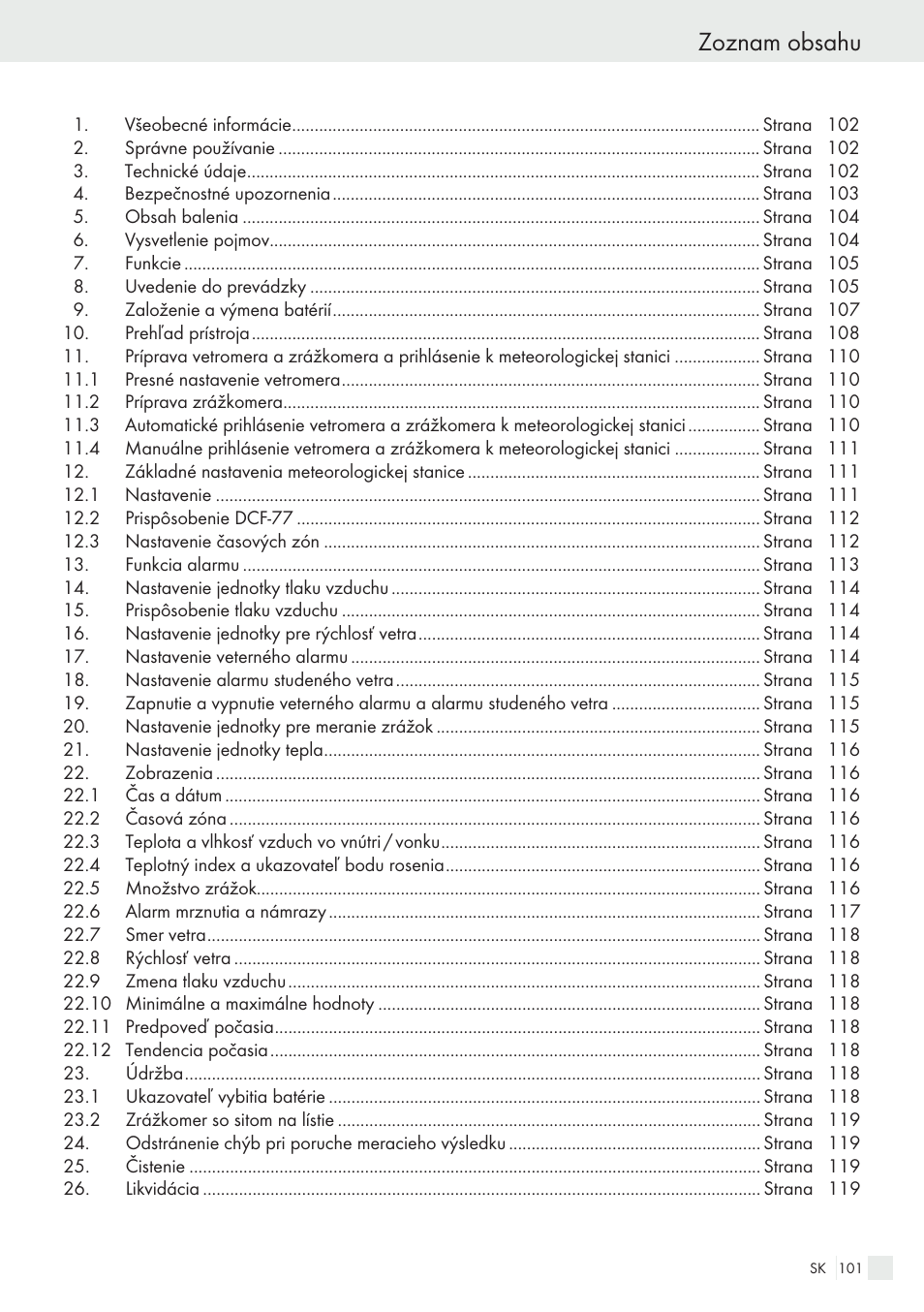 Auriol H13726 User Manual | Page 101 / 141