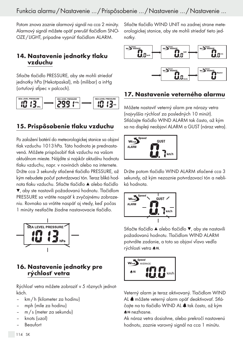 Auriol H13726 User Manual | Page 114 / 141