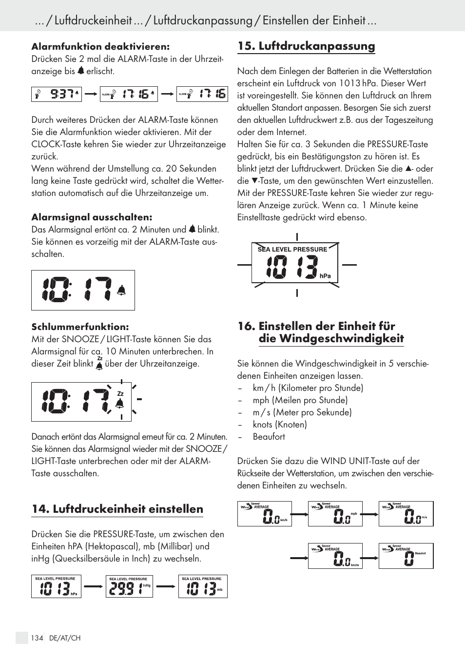 Auriol H13726 User Manual | Page 134 / 141