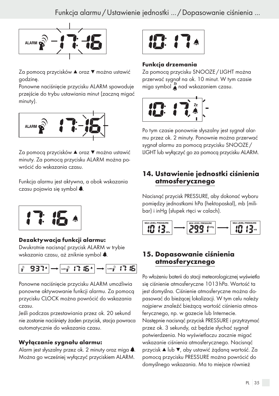 Auriol H13726 User Manual | Page 35 / 141