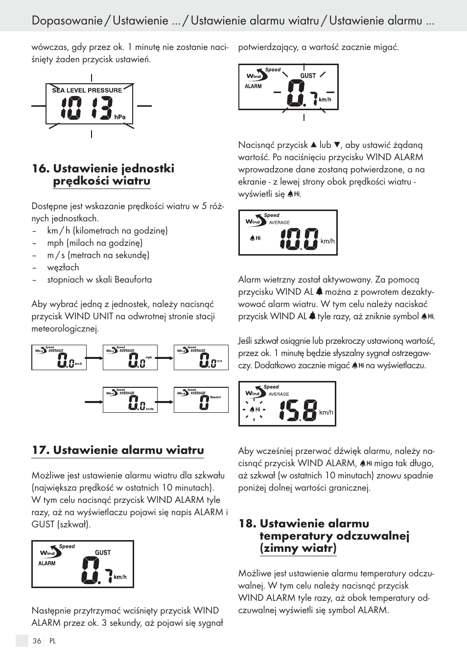 Auriol H13726 User Manual | Page 36 / 141