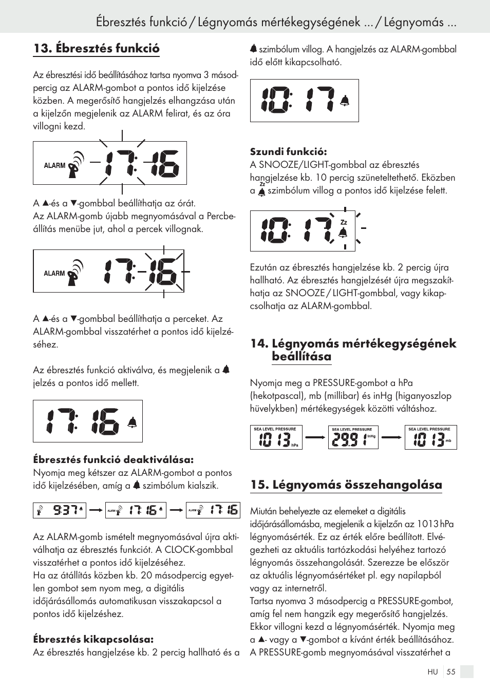 Auriol H13726 User Manual | Page 55 / 141