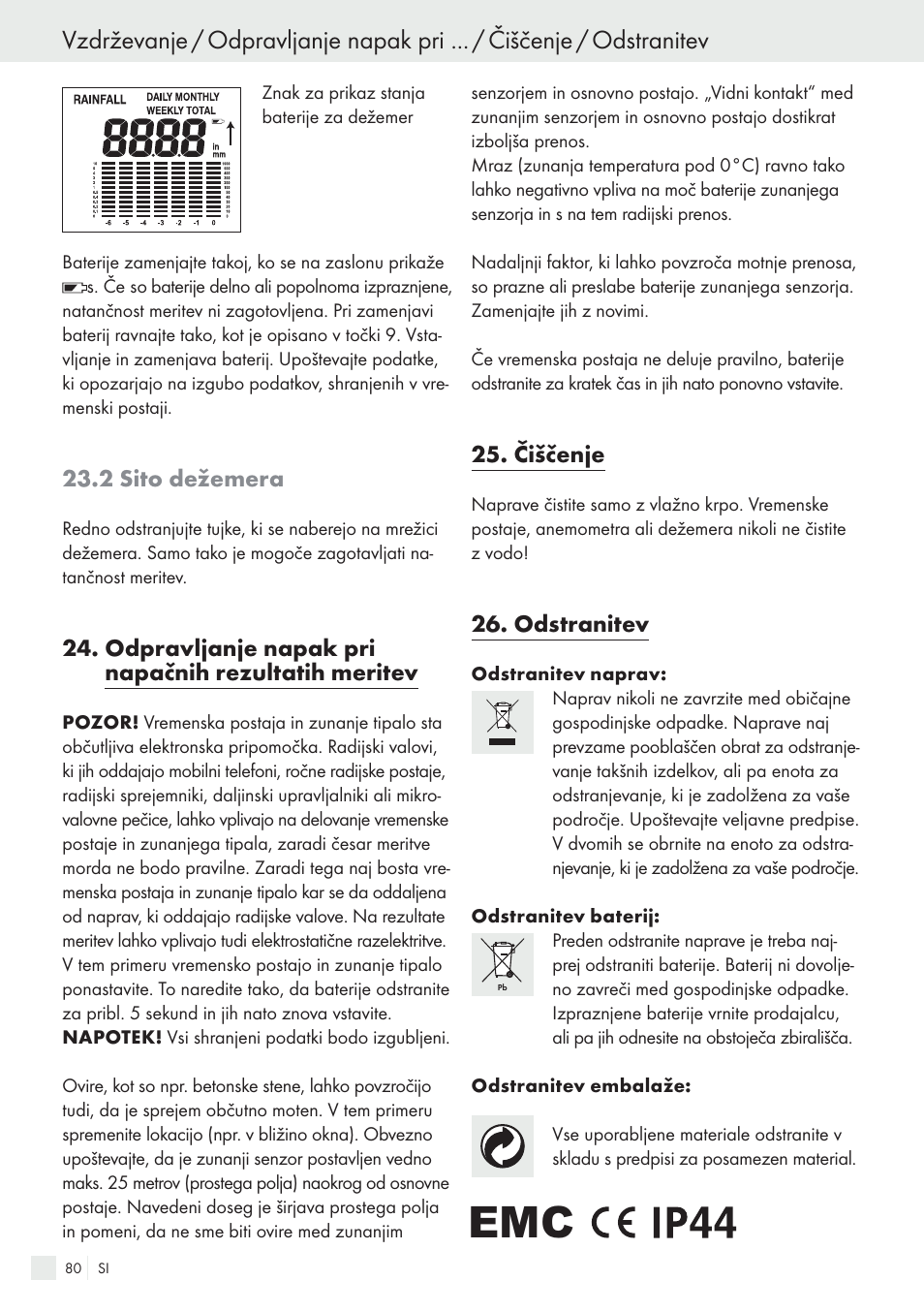 Auriol H13726 User Manual | Page 80 / 141