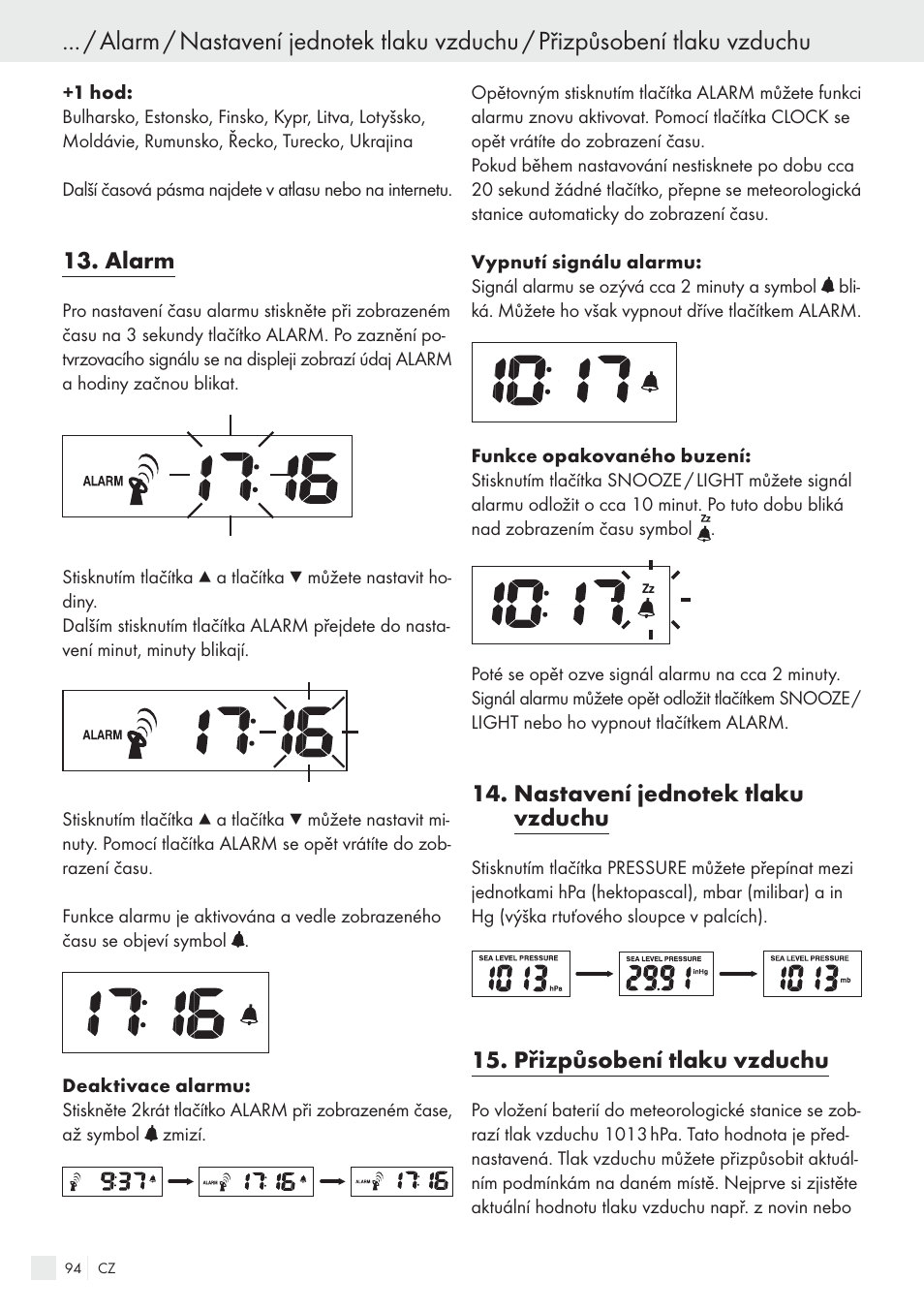 Auriol H13726 User Manual | Page 94 / 141