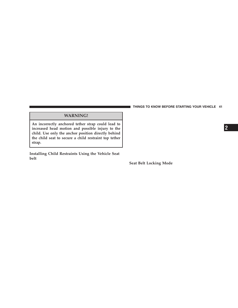Dodge 2006 ZB Viper User Manual | Page 41 / 264