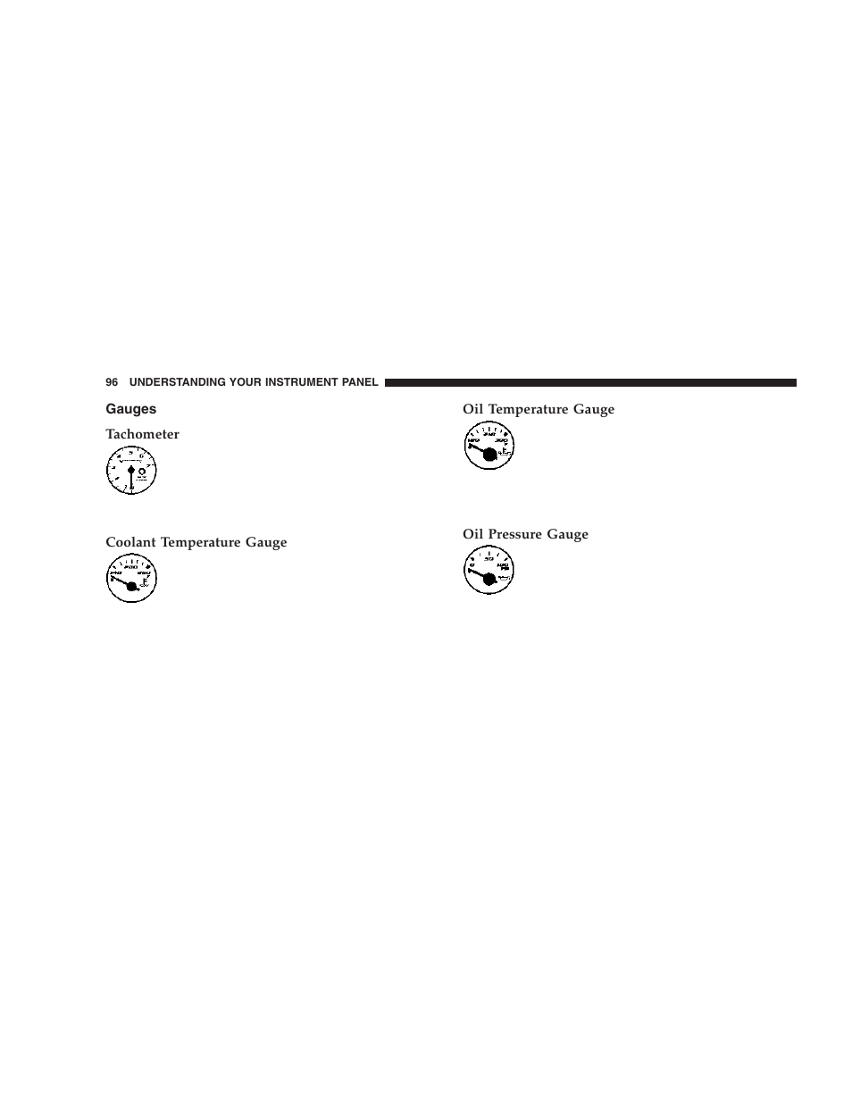 Gauges | Dodge 2006 ZB Viper User Manual | Page 96 / 264
