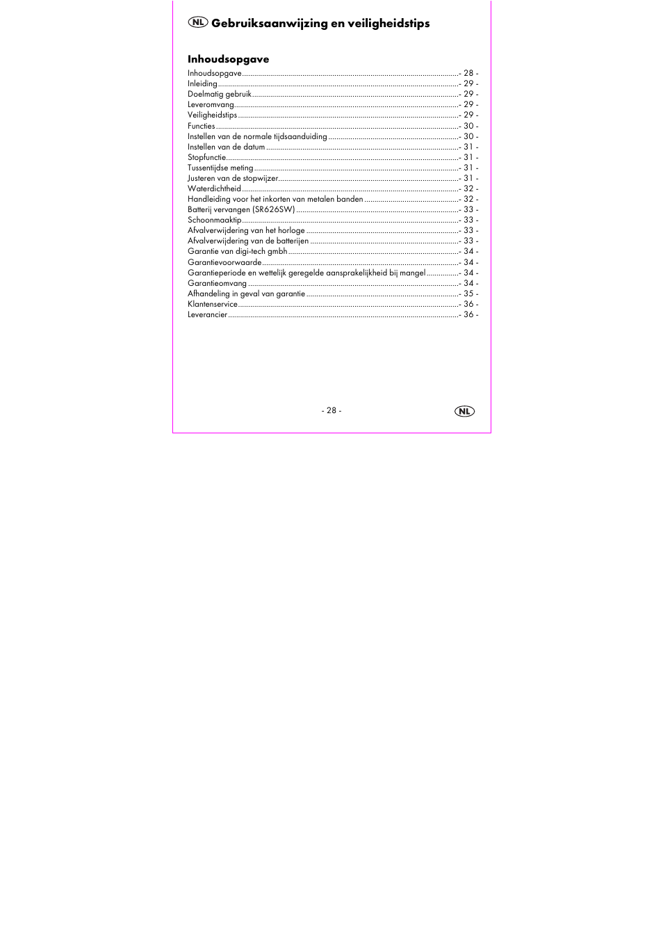 Auriol 2-LD3533-1 User Manual | Page 30 / 49