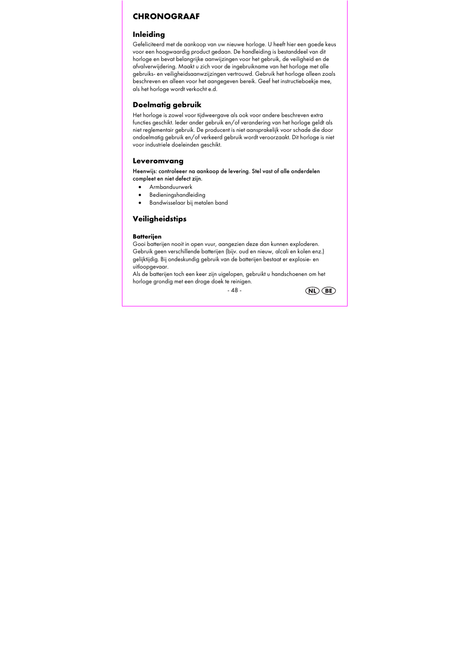 Chronograaf | Auriol 2-LD3533-1 User Manual | Page 50 / 68