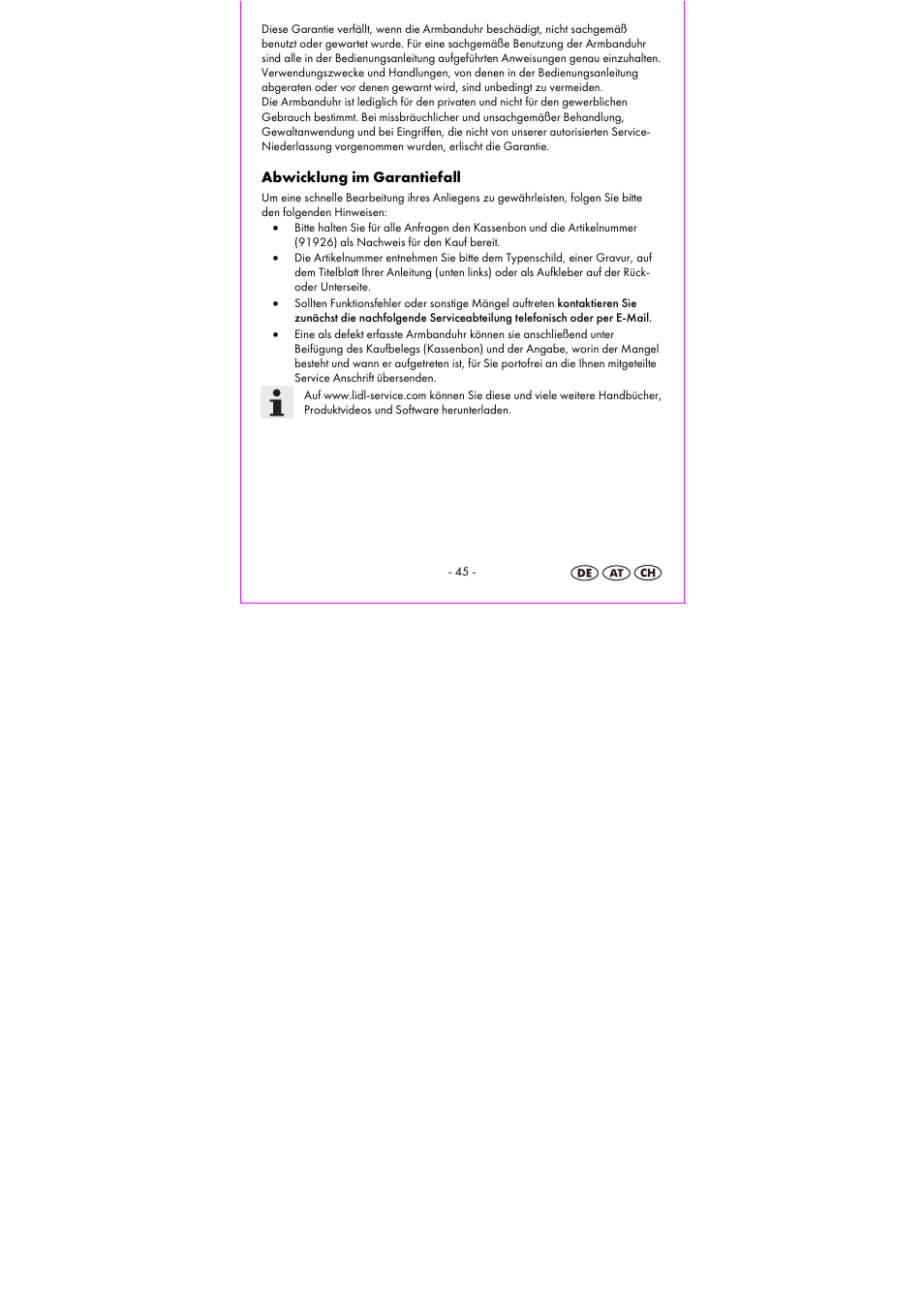 Auriol 2-LD3533-1 User Manual | Page 47 / 50