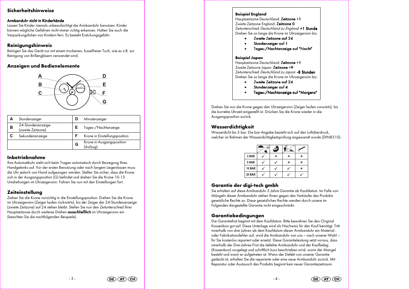 Auriol 2-LD3523-1 User Manual | Page 3 / 14