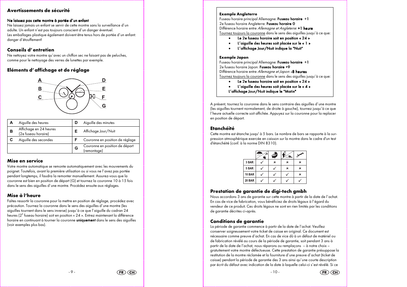 Auriol 2-LD3523-1 User Manual | Page 6 / 14