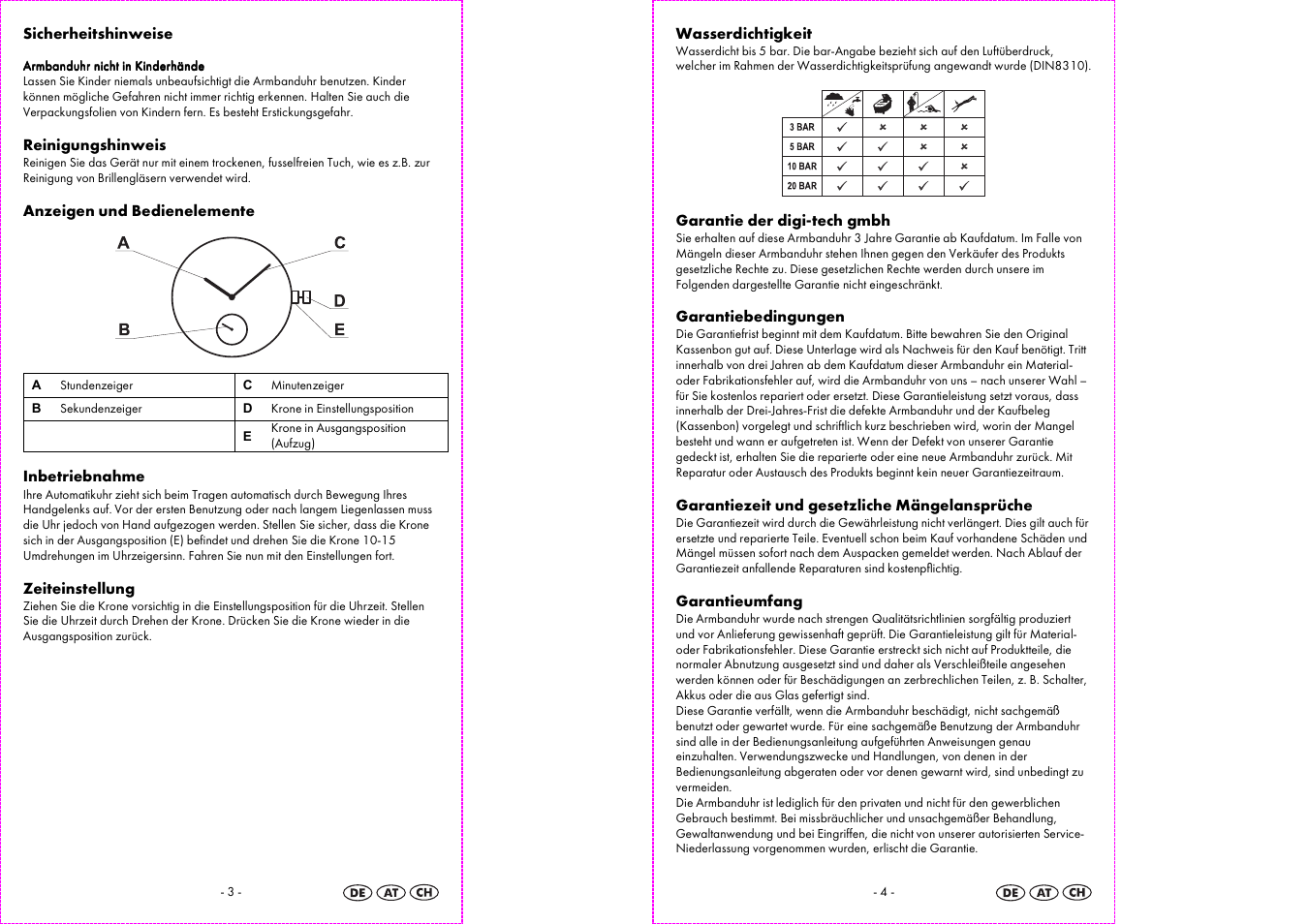 Auriol 2-LD3523-2 User Manual | Page 3 / 12