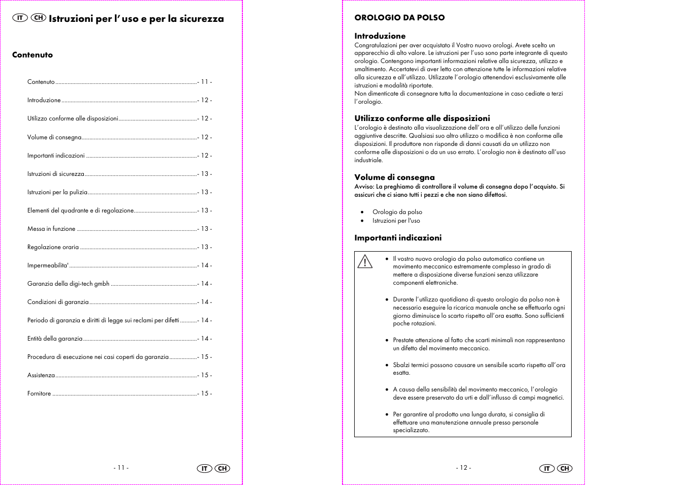 Istruzioni per l’uso e per la sicurezza | Auriol 2-LD3523-2 User Manual | Page 7 / 12