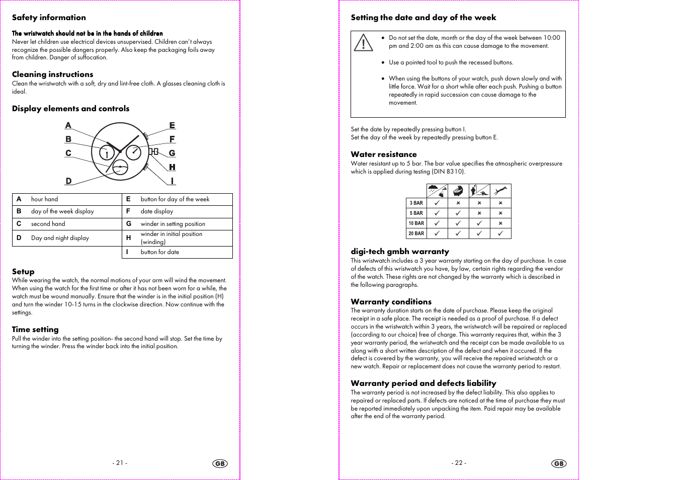 Auriol 2-LD3523-3 User Manual | Page 12 / 13