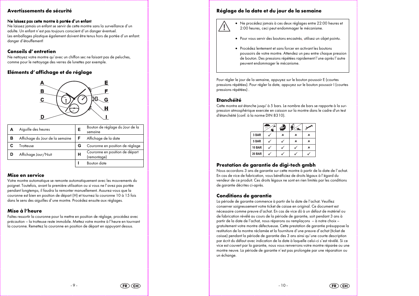 Auriol 2-LD3523-3 User Manual | Page 6 / 13