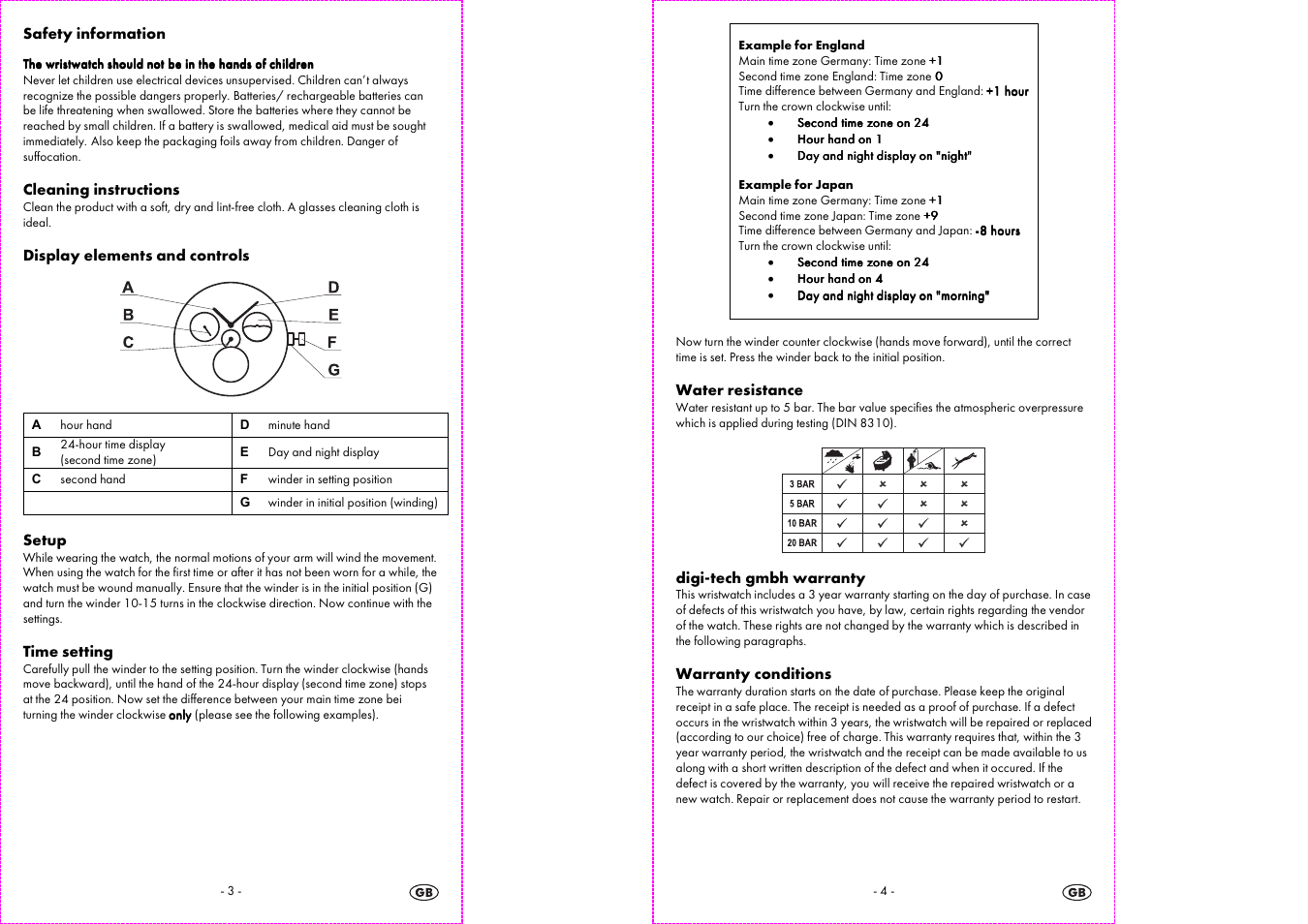 Auriol 2-LD3523-1 User Manual | Page 3 / 10