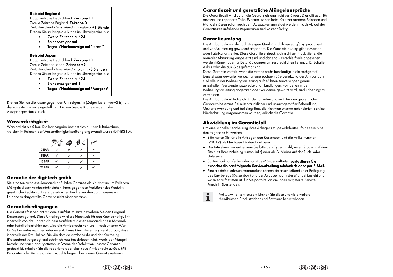 Auriol 2-LD3523-1 User Manual | Page 9 / 10