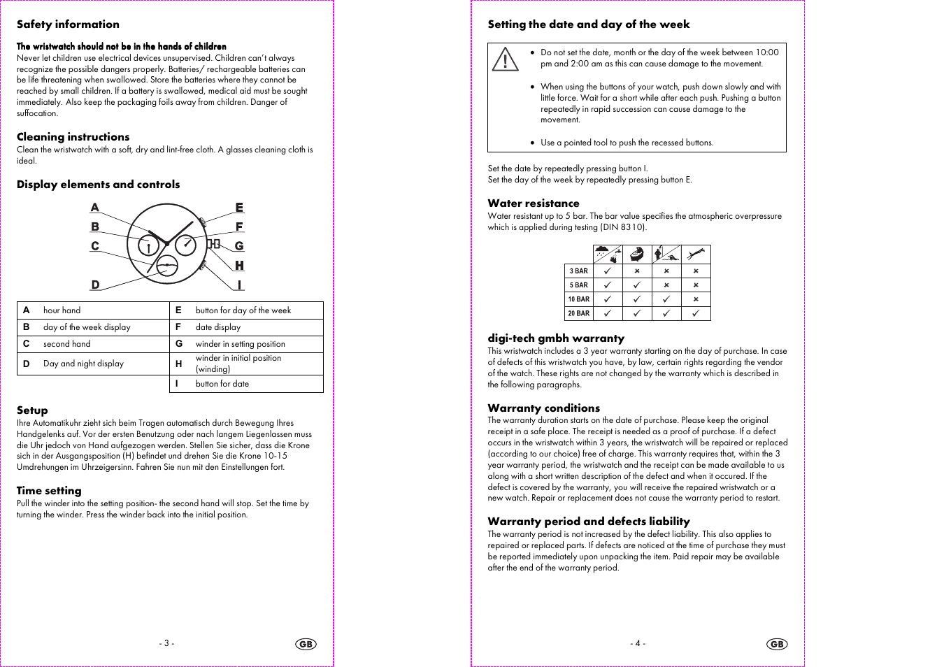 Auriol 2-LD3523-3 User Manual | Page 3 / 10