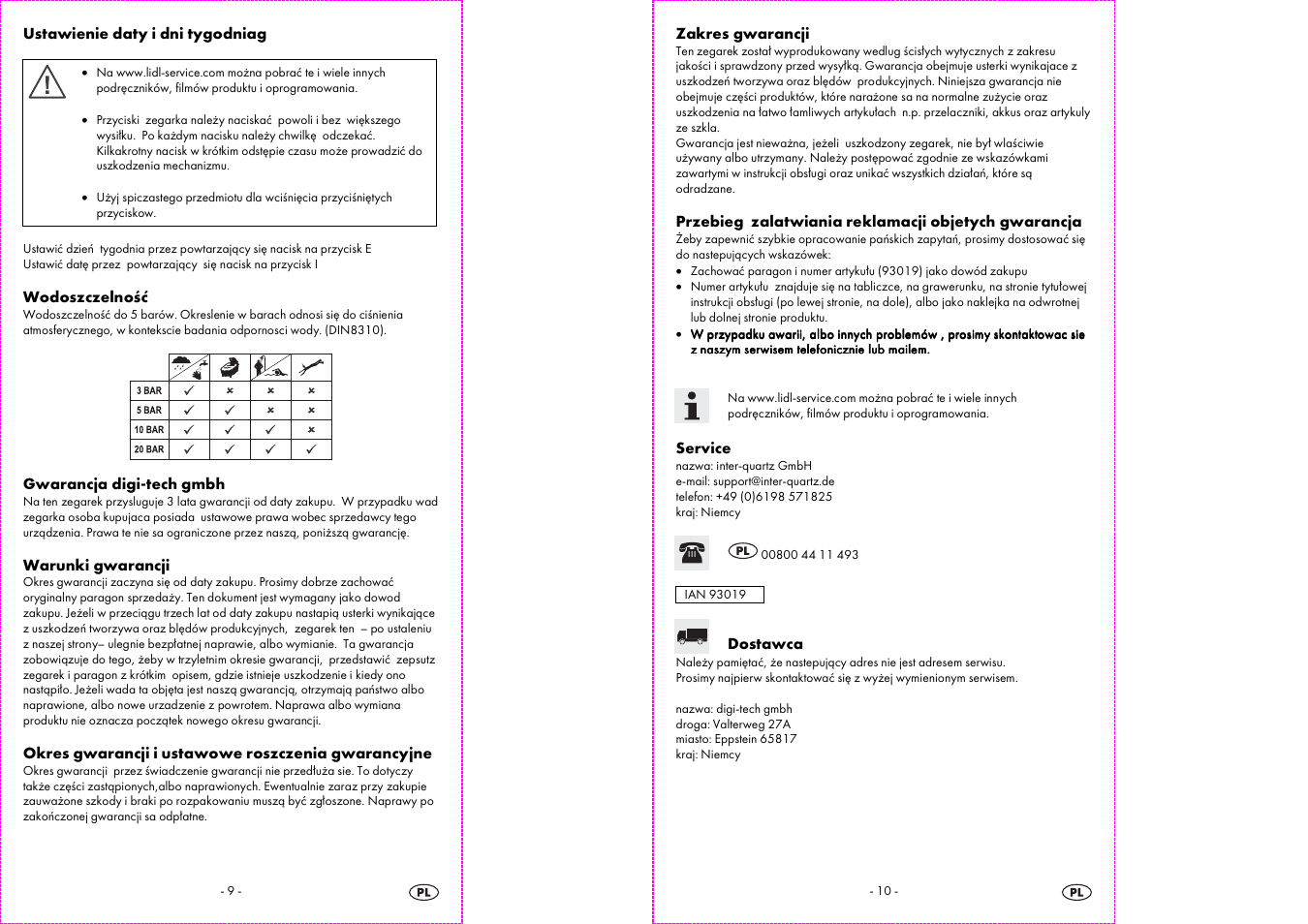 Auriol 2-LD3523-3 User Manual | Page 6 / 10