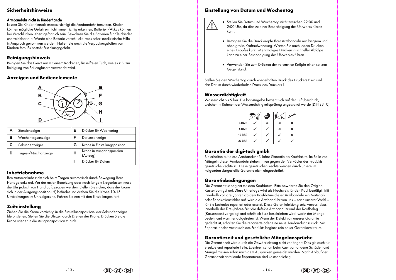 Auriol 2-LD3523-3 User Manual | Page 8 / 10