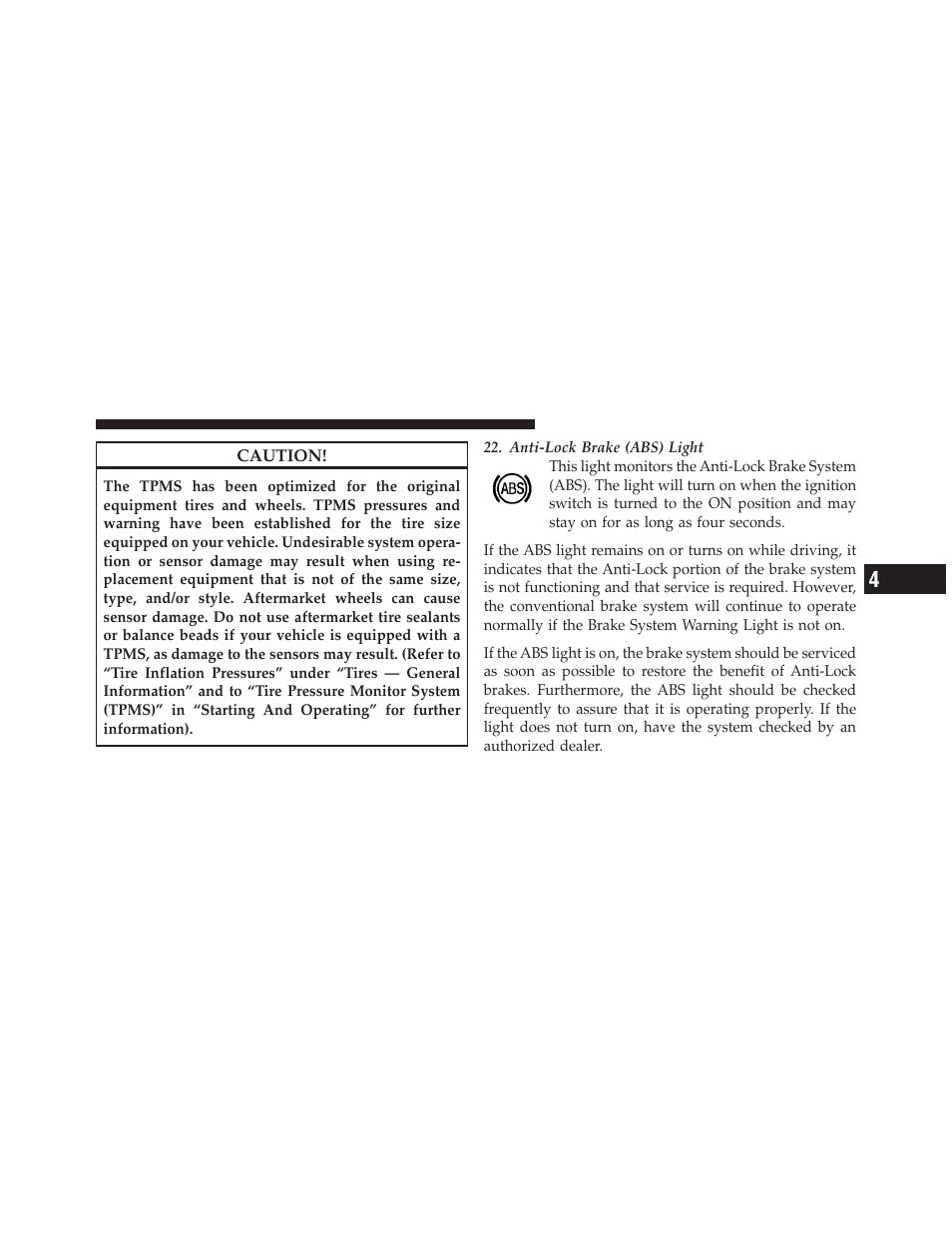 Dodge JOURNEY 2010 User Manual | Page 192 / 512