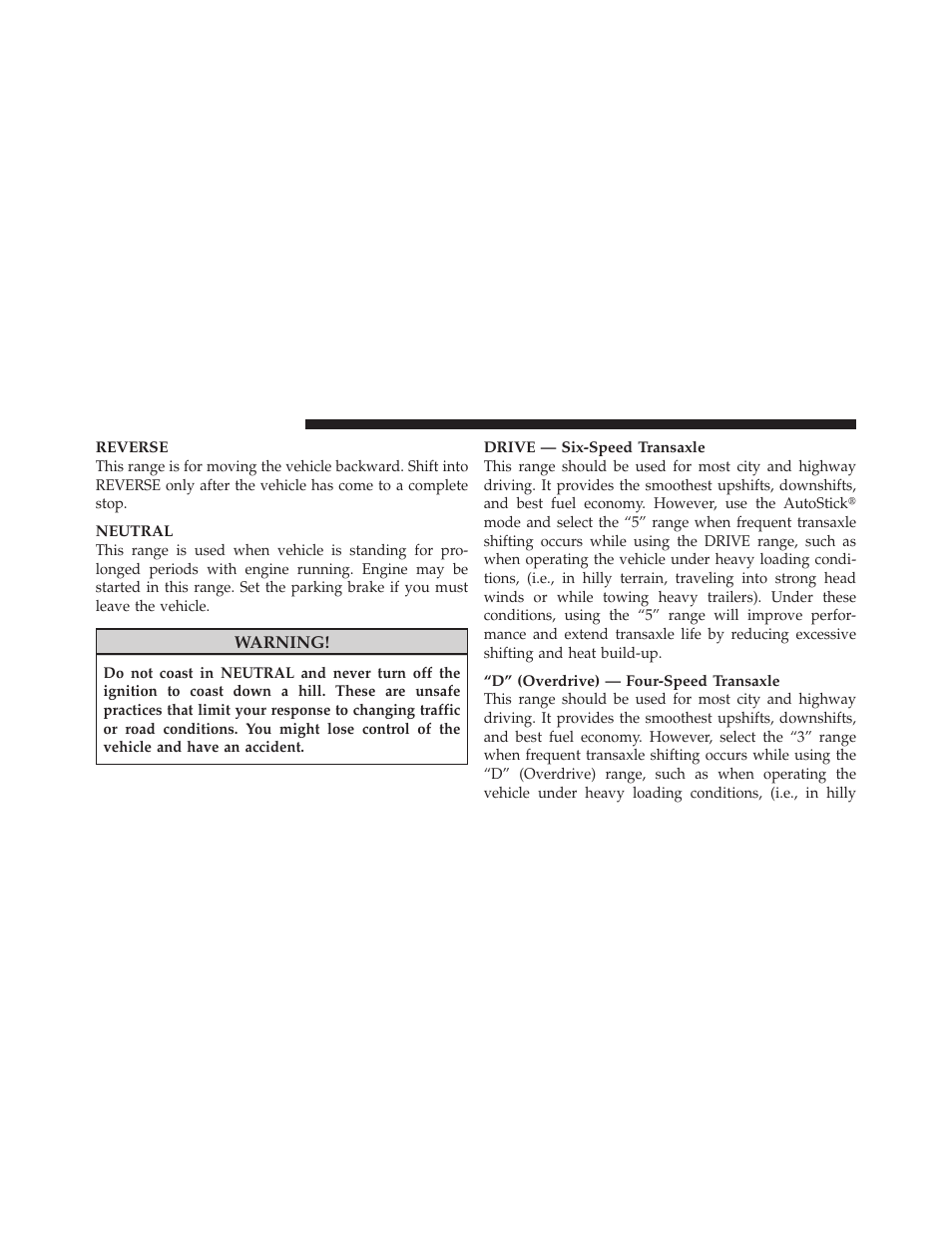 Dodge JOURNEY 2010 User Manual | Page 303 / 512