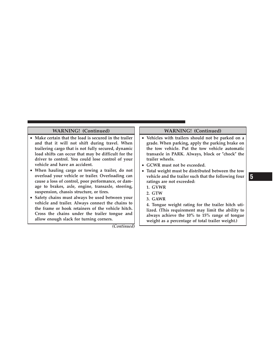 Dodge JOURNEY 2010 User Manual | Page 372 / 512