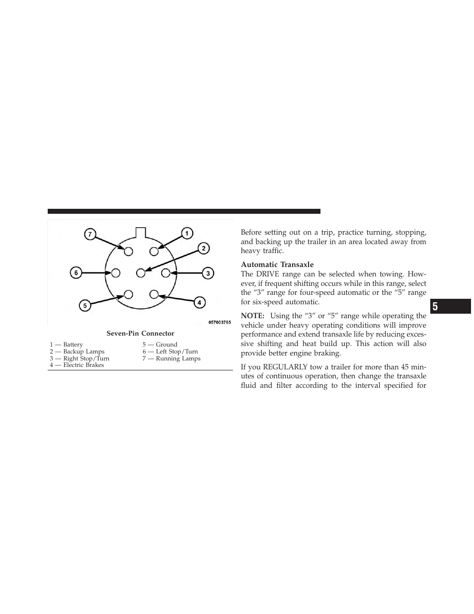 Towing tips | Dodge JOURNEY 2010 User Manual | Page 376 / 512