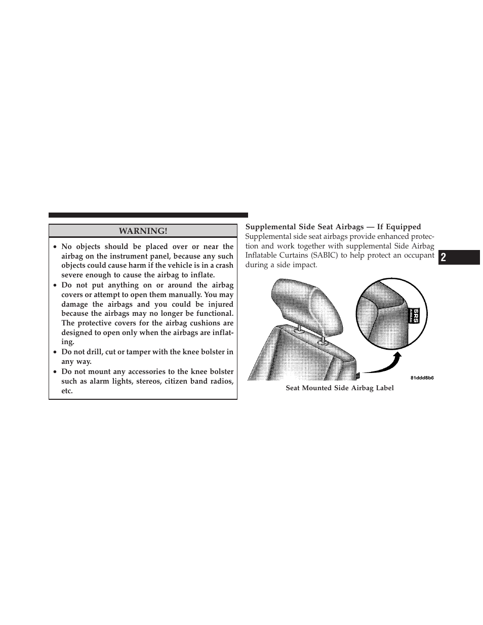 Dodge JOURNEY 2010 User Manual | Page 58 / 512