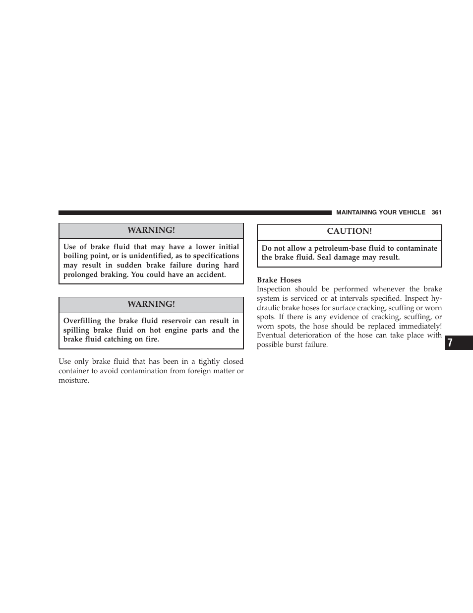 Dodge 2006 HB Durango User Manual | Page 361 / 440