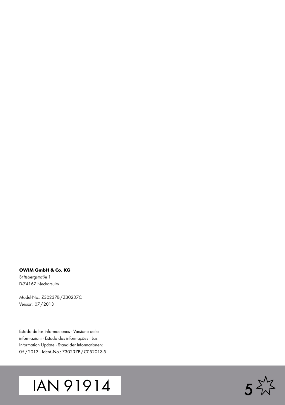 Auriol Z30237B_C User Manual | Page 35 / 35