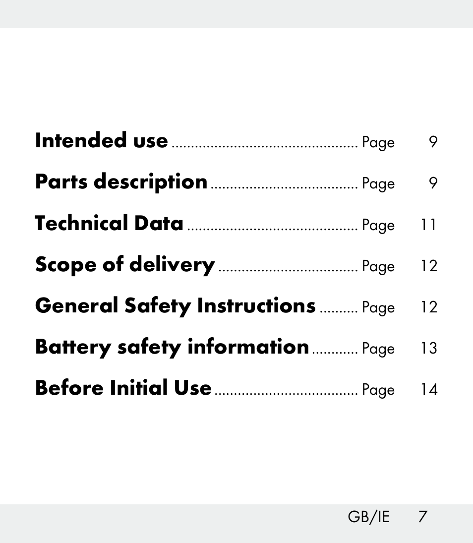 Auriol Z31481A_B_C User Manual | Page 7 / 68