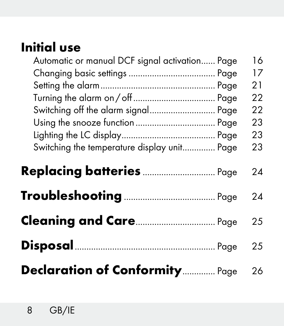 Auriol Z31481A_B_C User Manual | Page 8 / 68