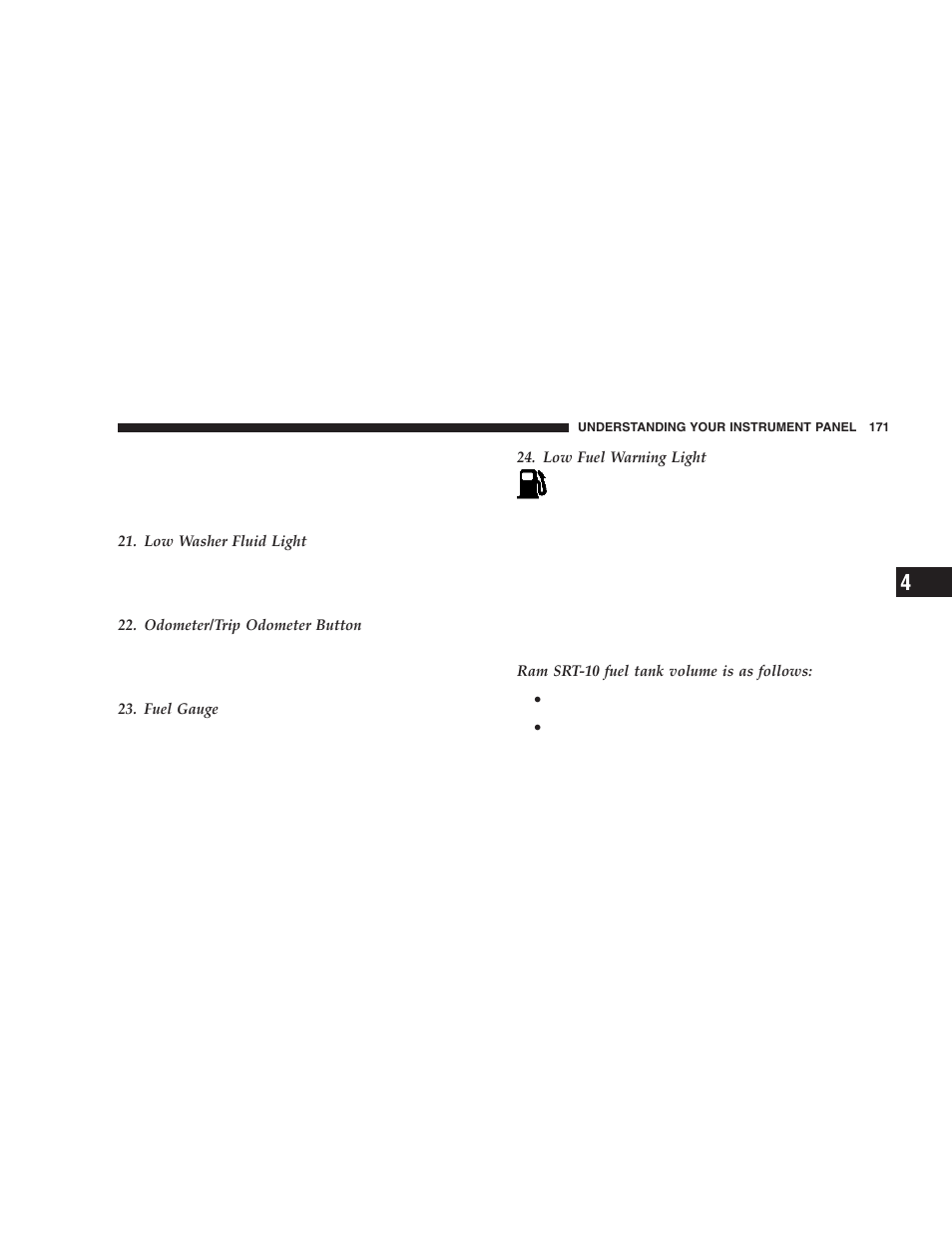 Dodge 2006 DR Ram SRT-10 User Manual | Page 171 / 384